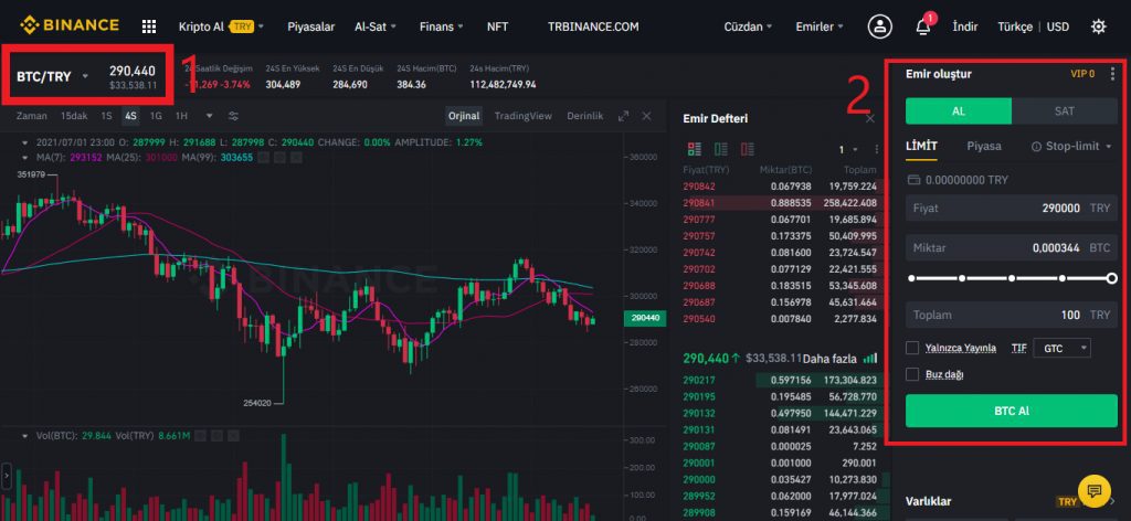 Kripto Para Nasıl Alınır? Kripto Para Nasıl Satılır? Resimli Anlatım Kripto Para Nasıl Alınır?