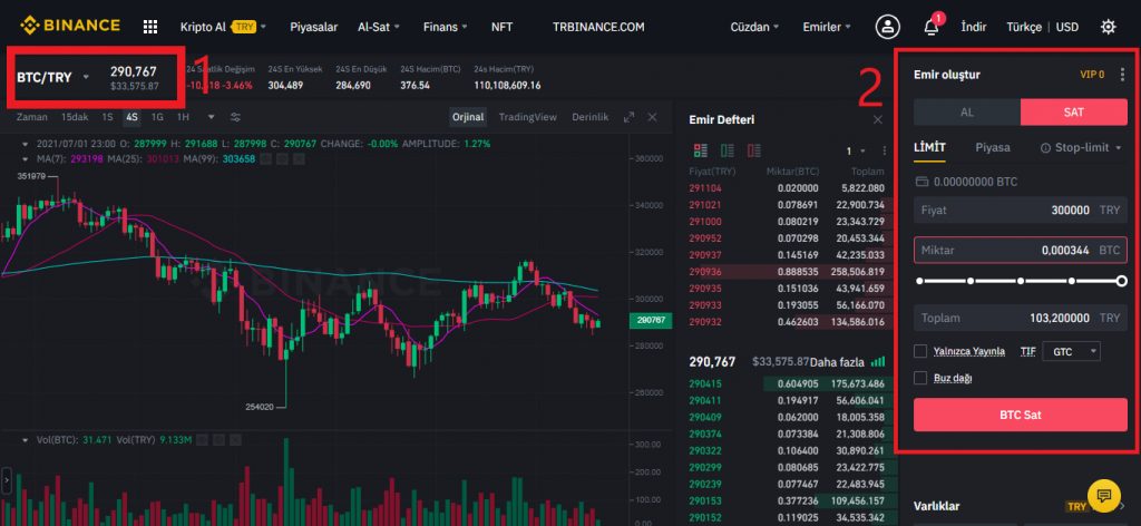 Kripto Para Nasıl Alınır? Kripto Para Nasıl Satılır? Resimli Anlatım Kripto Para Nasıl Satılır?