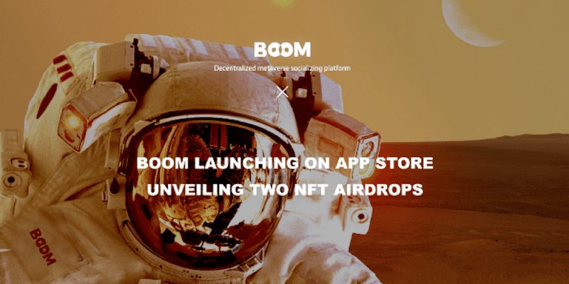 Merkeziyetsiz Toplumsal Platform Boom Live, NFT Airdrop’u Duyurdu