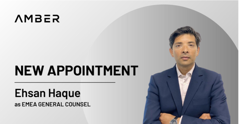 Amber Group, Ehsan Haque ile İdare Grubunu Güçlendiriyor