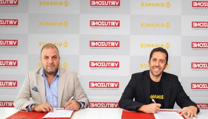 Virtuzone ve Binance İş Birliği Yapacak