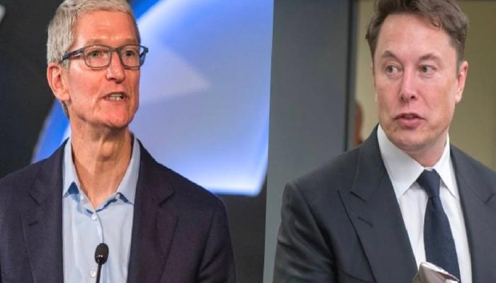 Elon Musk, Apple CEO’suyla Bir Ortaya Geldi