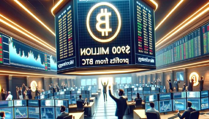 BTC yükselişi MicroStrategy’e yaradı: 900 milyon dolar!